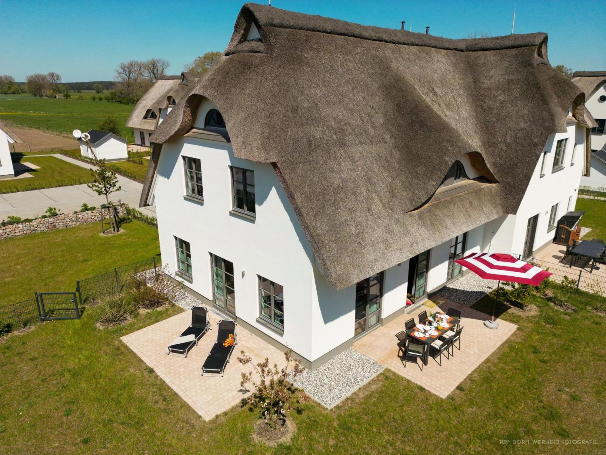 Inseldomizil Stolpe - Urlaub Unter Reet Auf Usedom Stolpe auf Usedom Exterior foto