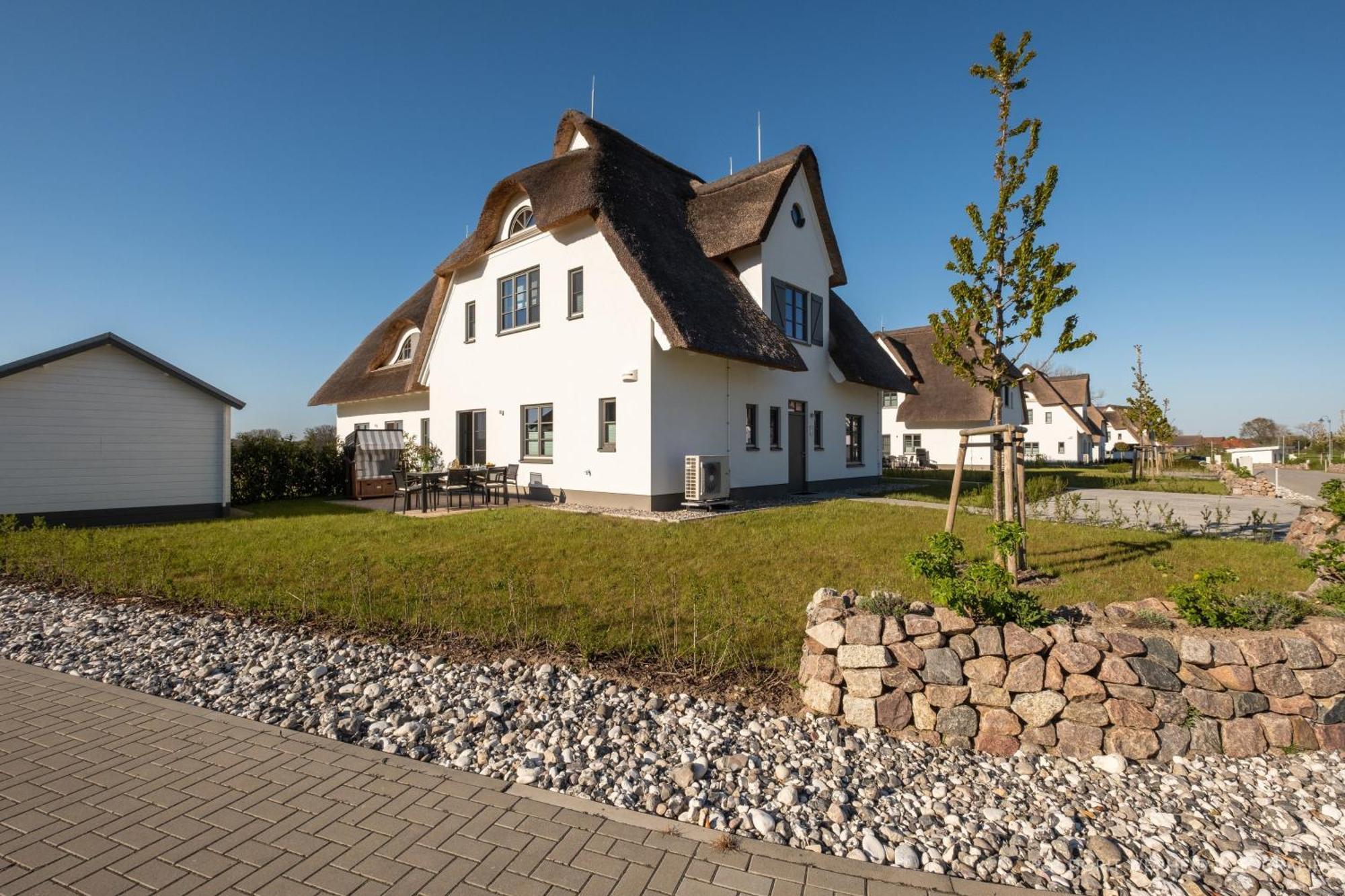 Inseldomizil Stolpe - Urlaub Unter Reet Auf Usedom Stolpe auf Usedom Exterior foto