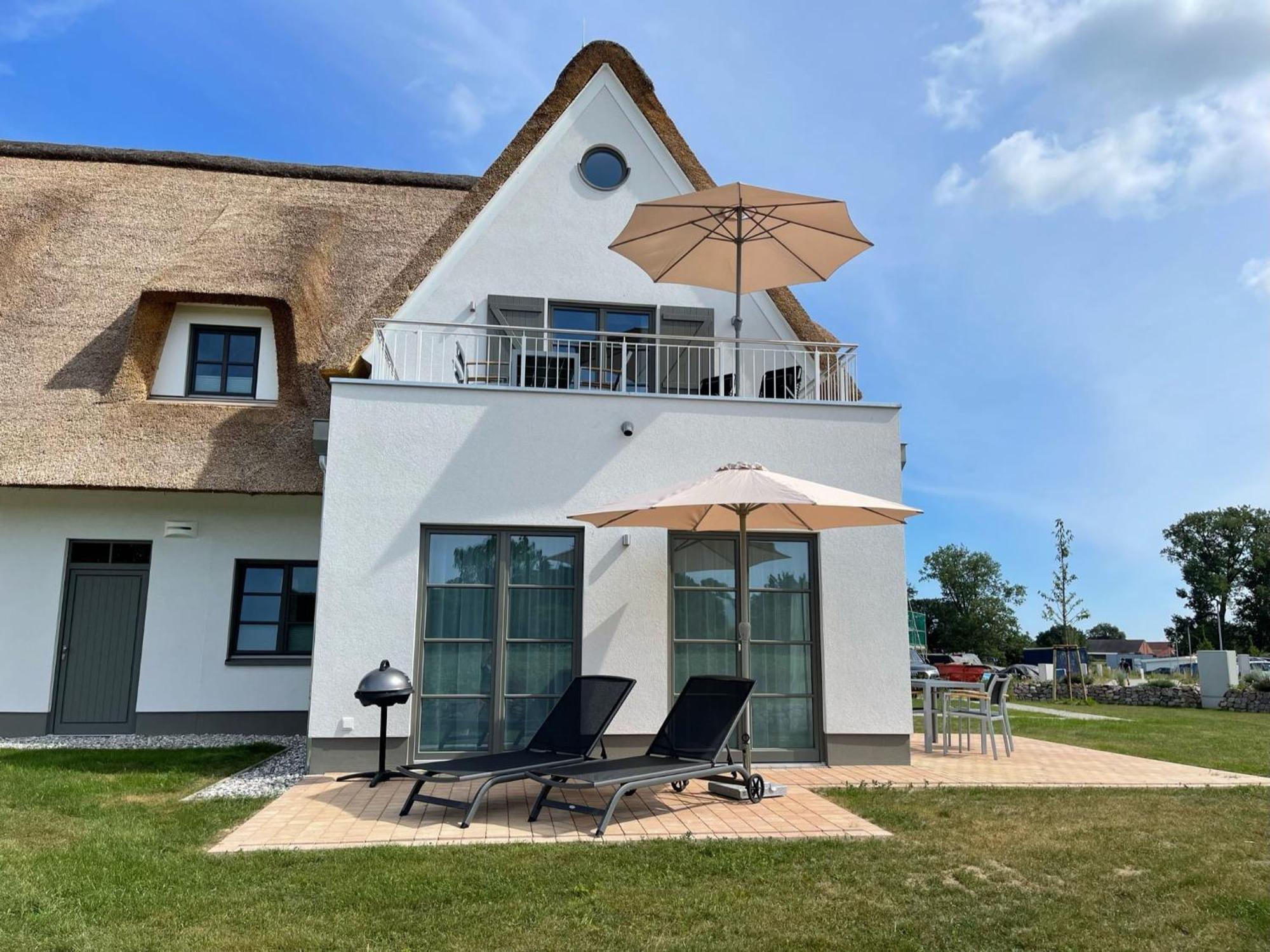Inseldomizil Stolpe - Urlaub Unter Reet Auf Usedom Stolpe auf Usedom Exterior foto