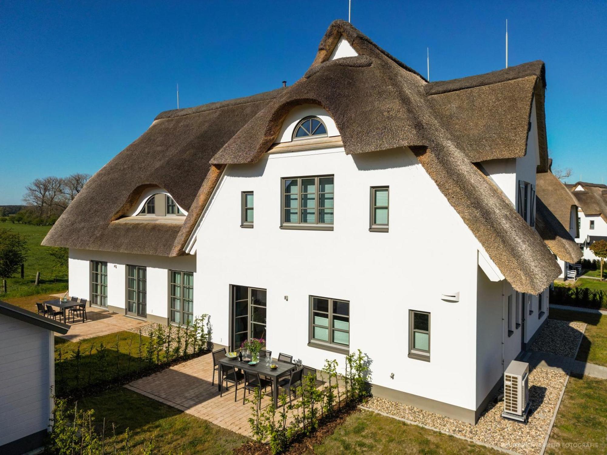Inseldomizil Stolpe - Urlaub Unter Reet Auf Usedom Stolpe auf Usedom Exterior foto